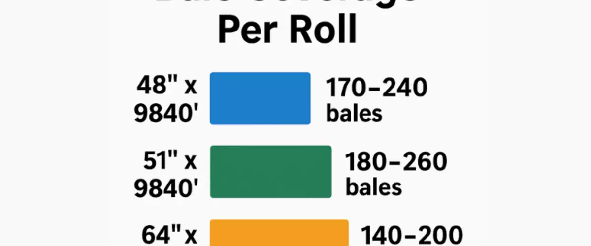 How many bales can you make with one roll of ne...