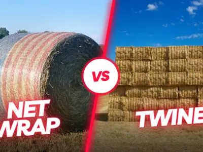 Net wrap vs twine: which is better for hay stor...
