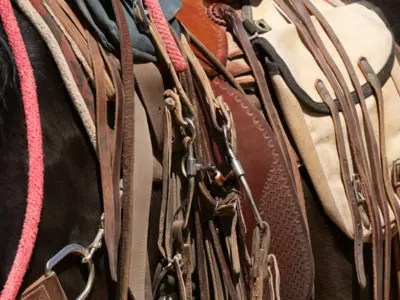 How do I attach a saddle bag securely to my sad...