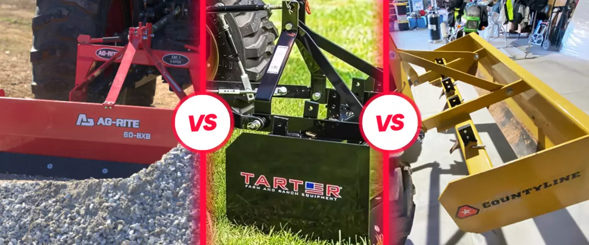 How does the Ag-Rite box blade from Agzaga comp...