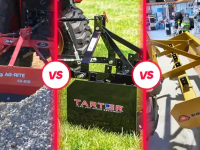 How does the Ag-Rite box blade from Agzaga comp...