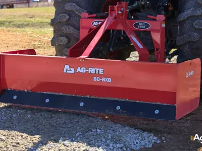 Can a box blade level a gravel driveway?