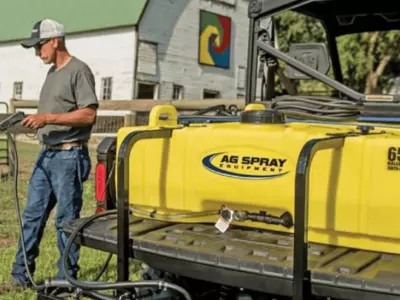 How are sprayers for agriculture used?