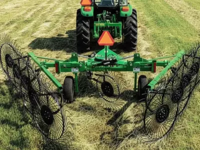 What Size are Rake Wheels?