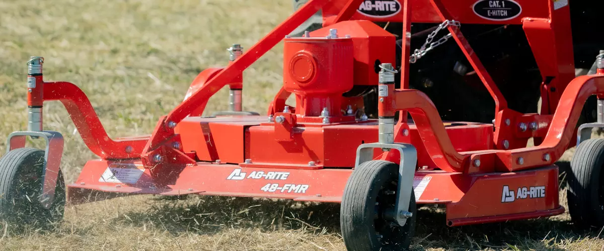 Can a Finishing Mower Cut Tall Grass?