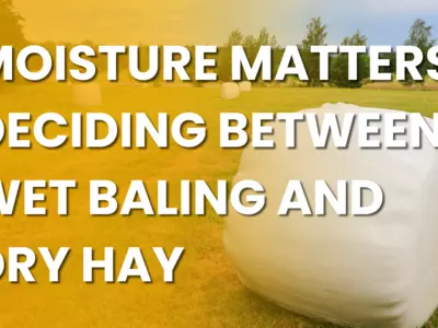 Moisture Matters: Deciding Between Wet Baling a...
