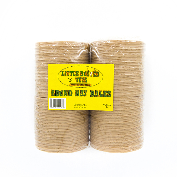 Little Buster Toys Round Hay Bales 4PC