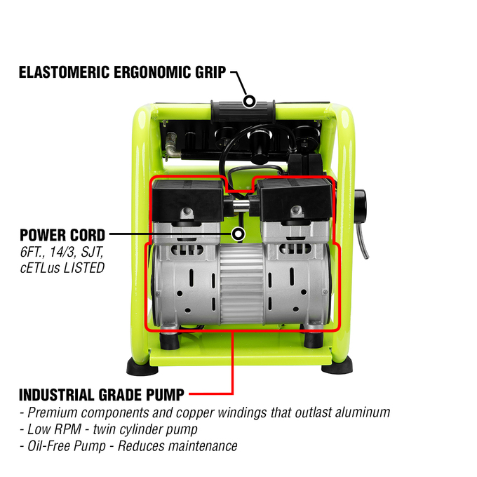 Flexzilla Air Compressor 1 HP/5 GAL