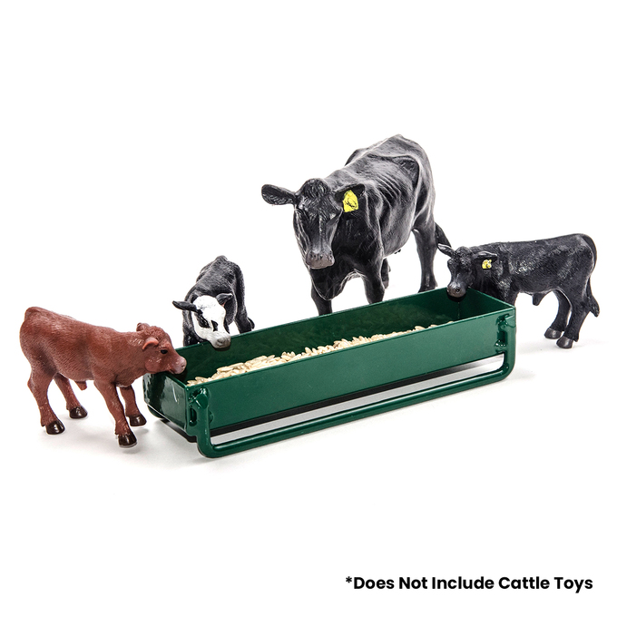 Little Buster Toys Cattle Grain Feeder - Green | Durable & Realistic Farm Toy