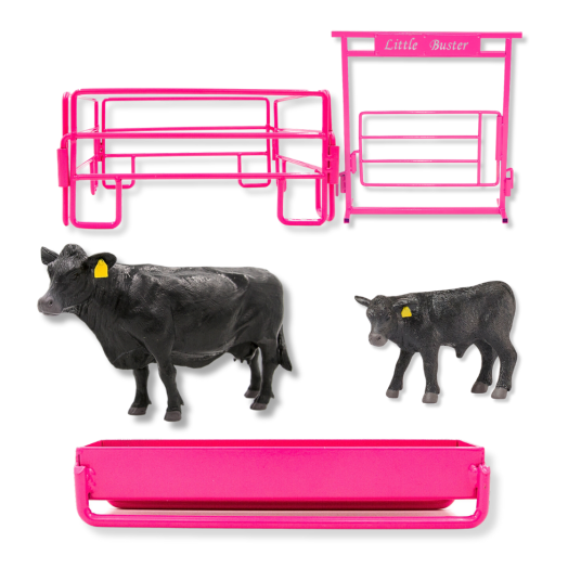 Little Buster Pretty in Pink Farm Playset 