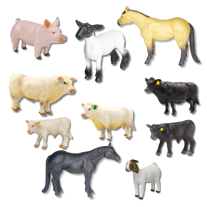 Little Busters Toys Farm Animal Collection