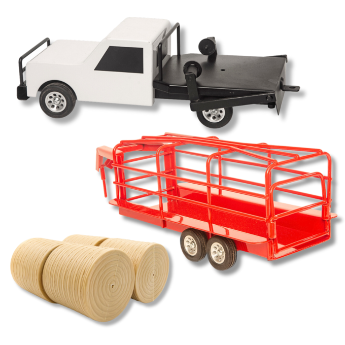 Little Buster Toys Hay Hauler Combo