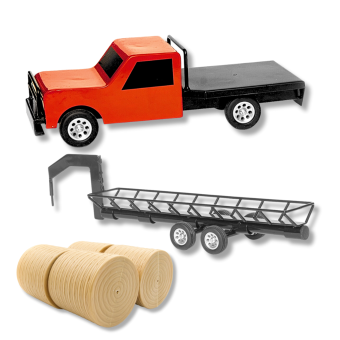 Little Buster Toy Farm Hauler Combo