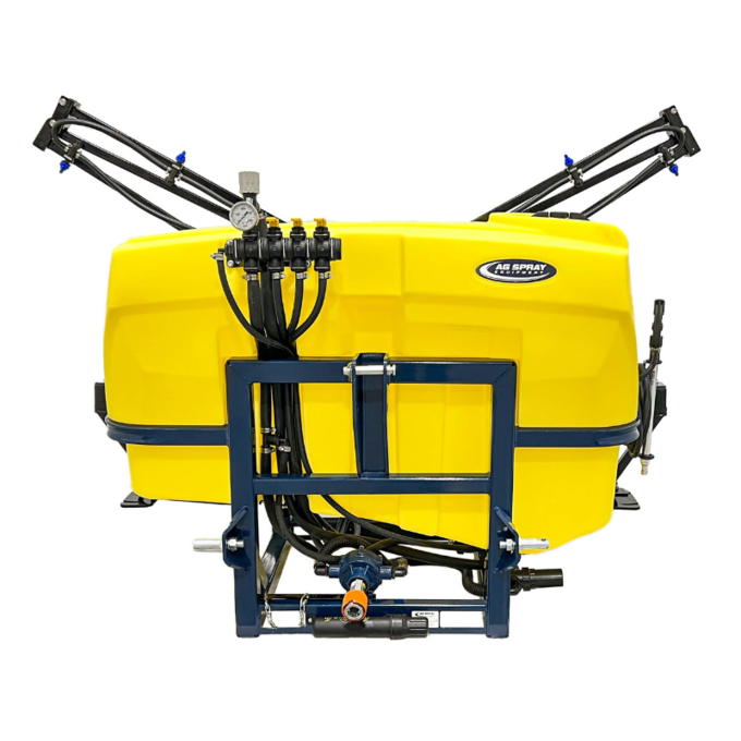 Ag Spray 165 Gallon MC‑2 Series Boom Sprayer – 40 Ft Spray Boom with Pro‑22 Adjustable Spray Gun & 8‑Roller Cast Iron PTO Pump