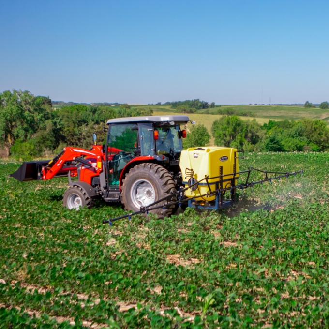 Ag Spray 165 Gallon MC‑2 Series Boom Sprayer – 40 Ft Spray Boom with Pro‑22 Adjustable Spray Gun & 8‑Roller Cast Iron PTO Pump