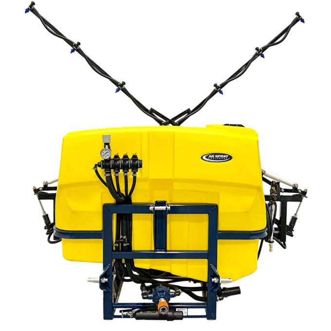 Ag Spray 225-Gallon MC 2 Series Shock Absorber Sprayer with Series 2300 Boom & Pro 22" Spray Gun