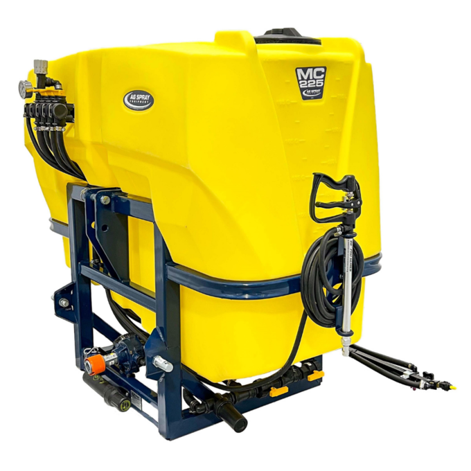 Ag Spray 225-Gallon MC 2 Series Sprayer with 38' BXT3858 Series Boom & Pro 22" Spray Gun