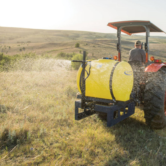 Ag Spray 110-Gallon 3 Point Boom Extender (32' Boomless) Sprayer with Pro Series Handgun 