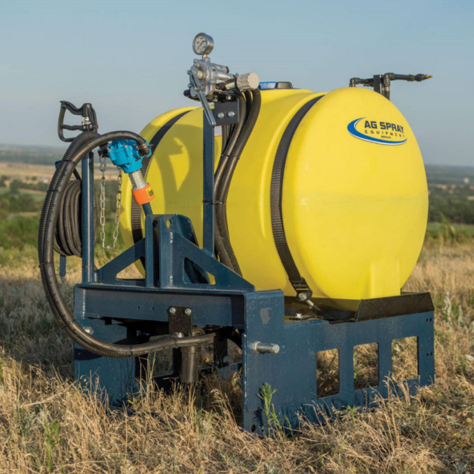 Ag Spray 110-Gallon 3 Point Boom Extender (32' Boomless) Sprayer with Pro Series Handgun 
