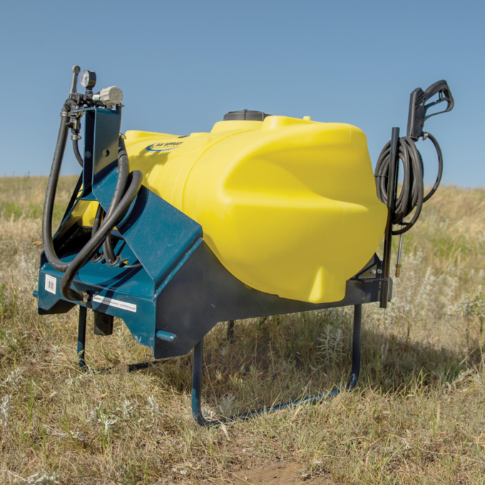 Ag Spray 60-Gallon, 3-Point Sprayer with Plumbing, Less Boom & Pump in Blue