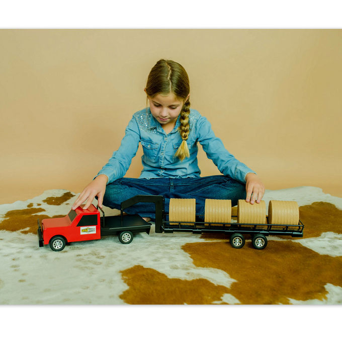 Little Buster Toy Farm Hauler Combo