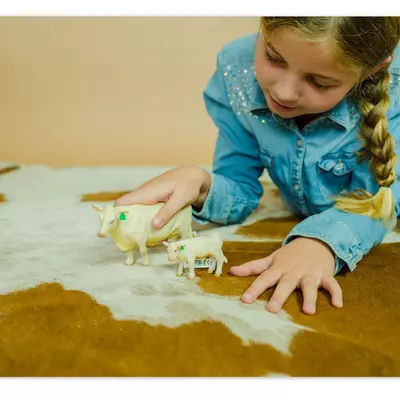 Little Buster Toys Charolais Cattle Set