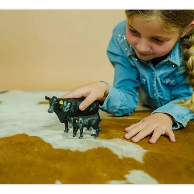 Little Buster Toys Angus Cattle Set