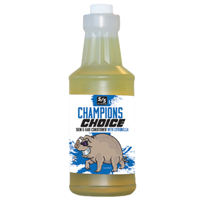 Sullivan Supply Champions Choice Livestock Conditioner for Show Pigs | 32oz.