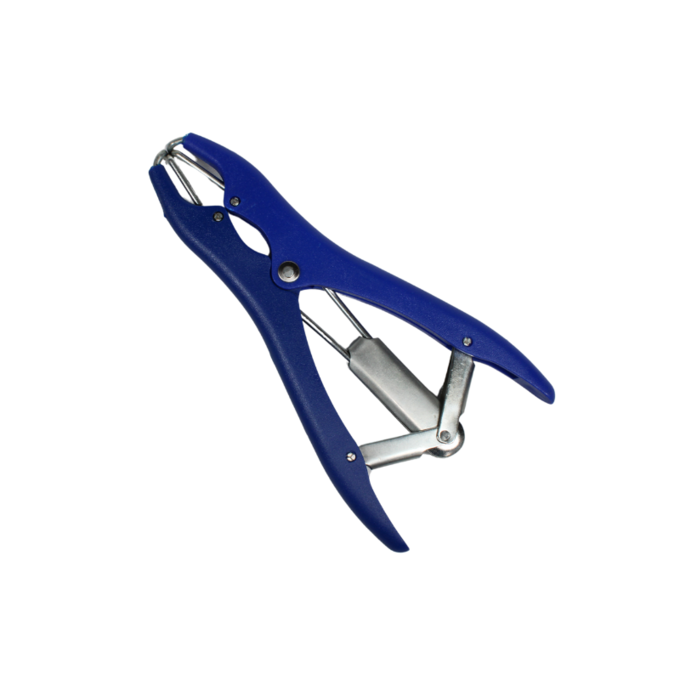 Blue Plastic Castration Ring Applicator