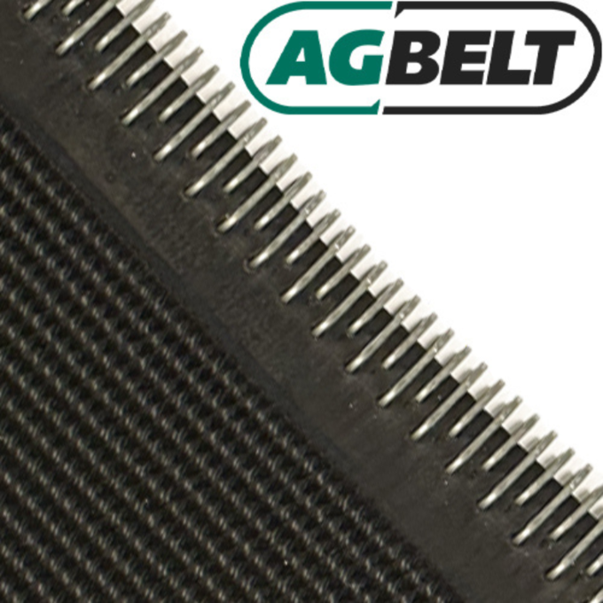 Set of 8: New Holland 3-Ply Mini Roughtop Baler Belt for NH 648, BR7060, BR740, Roll-Belt 450