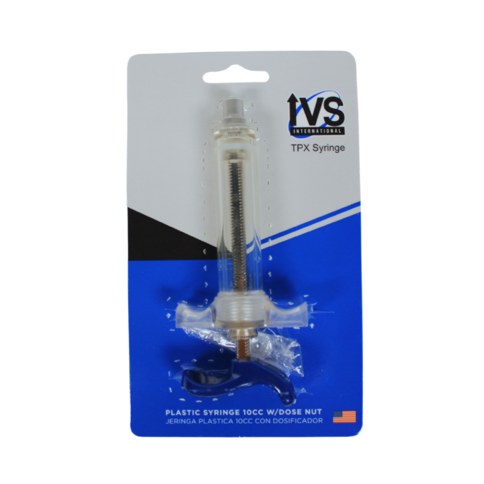 10cc Reusable Syringe with Dose Nut | Durable, Versatile, and Easy to Clean