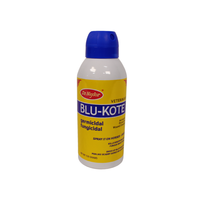 Blu-Kote Aerosol Antiseptic Wound Dressing | Fast-Drying Treatment for Horses, Dogs, and Livestock
