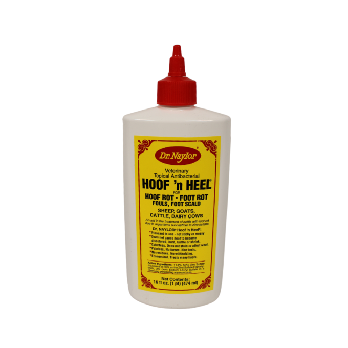 Hoof N Heel Foot Rot Treatment | Dr. Naylor's Non-Toxic Hoof Care Solution for Hooved Animals