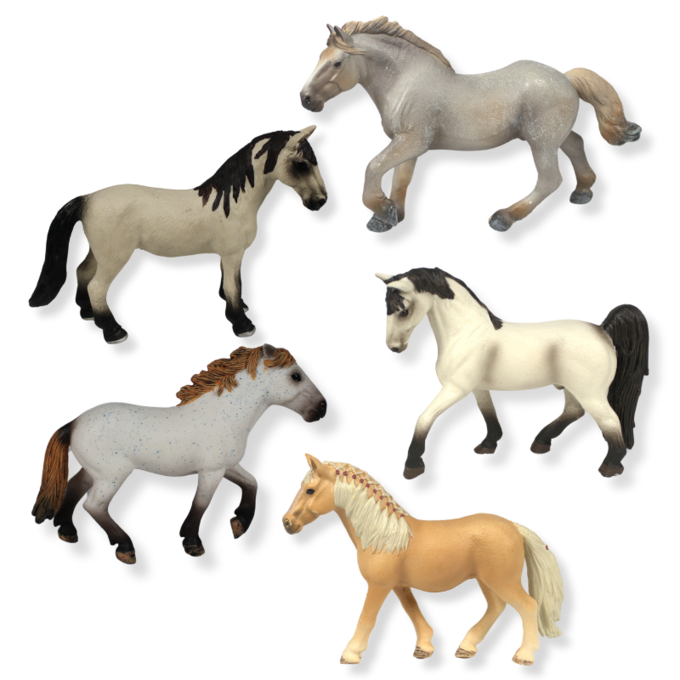 Palomino Horse Bundle | Exquisite Palomino Horses | Zaga Toys