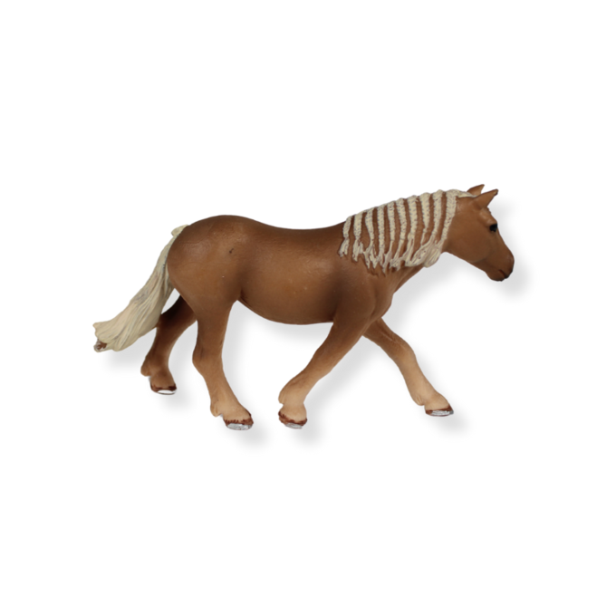 Elegant Haflinger Mare | Lifelike Horse Toy | Zaga Toys Farm Collection | 5"x4"