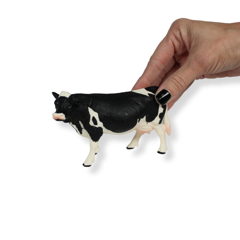Fresh Holstein Cow | Hand-Painted Dairy Cow | Zaga Toys Farm