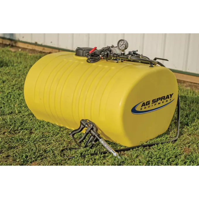 Ag Spray 55 Gallon Platinum Spot Sprayer | 2.2 GPM with Pro Handgun for Weed & Pest Control