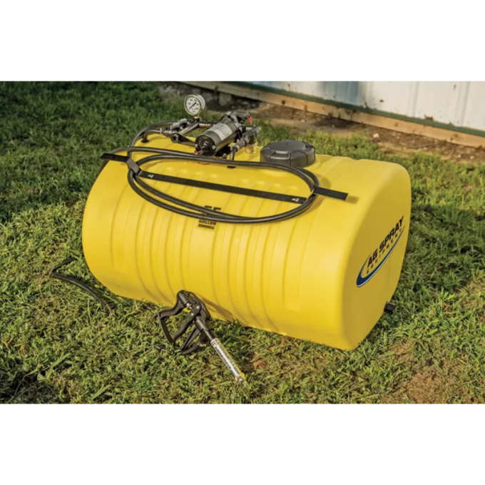 Ag Spray 55 Gallon Diamond Spot Sprayer | 4.0 GPM Pump & Pro Handgun for Weed & Pest Control