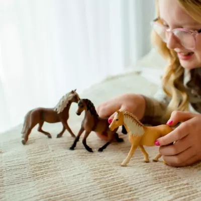 Show Horse Bundle | Hand-Painted Havering & Lipizzan Horses | Zaga  Toys