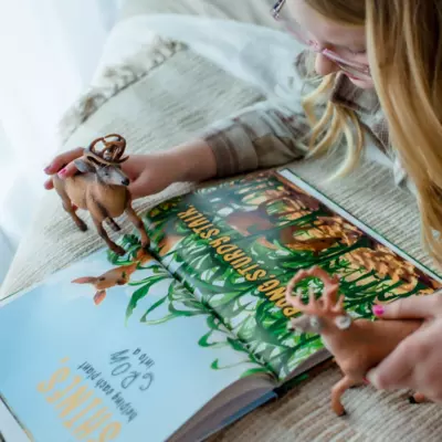 “Sprout” Adventure Bundle | Book by Stephanie White with Hand-Painted Zaga Toys