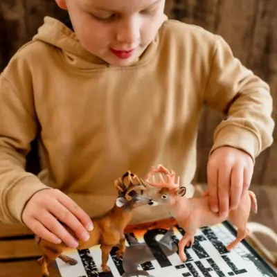 "The Hunt" Adventure Bundle | Stephanie White's Book with Hand-Painted Zaga Toys
