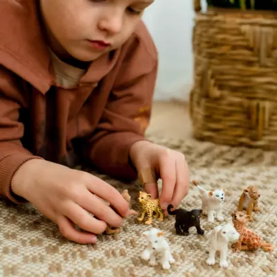 Wild Cubs of the Jungle Bundle | Lifelike Cubs | Zaga Toys Wildlife Collection