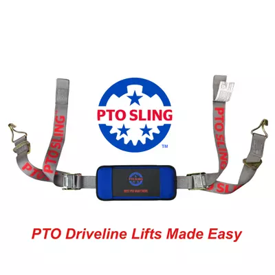 PTO Sling – Heavy-Duty PTO Shaft Hoist & Support | Safe Quick Connect Implement Shaft