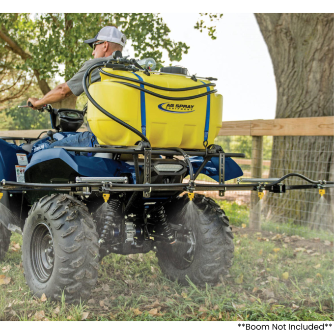 Ag Spray 25 Gallon ATV Sprayer with Boom Bracket & Handgun | Boom Not Included