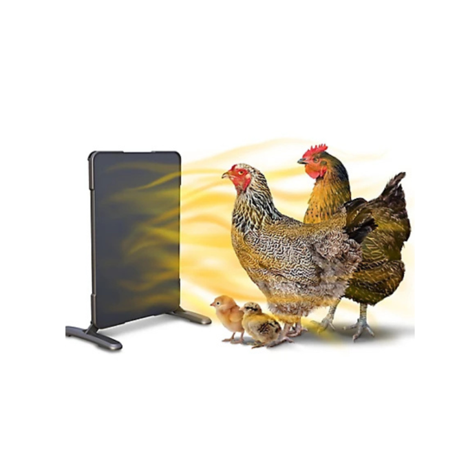 Farm Innovators 2-in-1 Chicken Coop Heater & Brooder | Safe, Energy-Efficient Radiant Heat for Chicks
