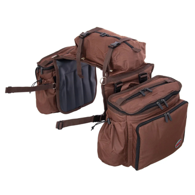 Reinsman Deluxe Insulated Cooler Saddle Bag | Leak-Proof Trail Bag with Extra Storage