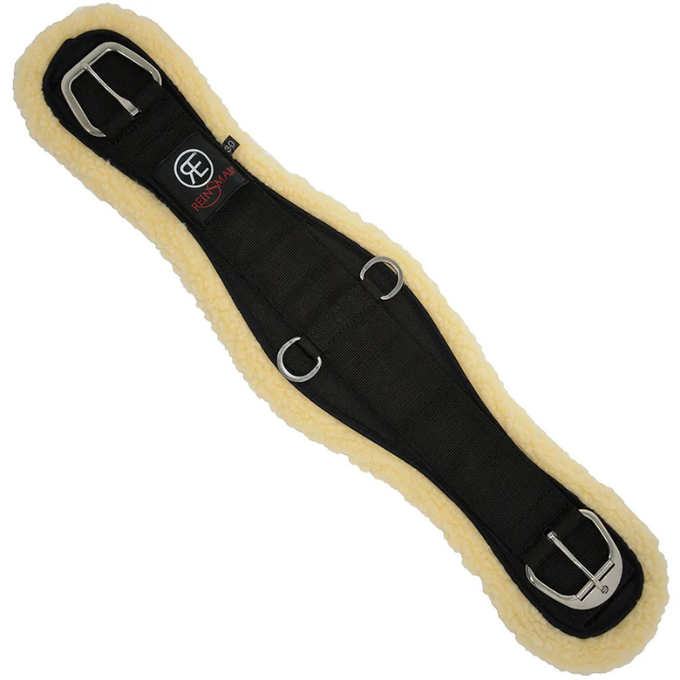 Reinsman Roper Fleece Cinch | Plush Fleece Horse Cinch with Roller Buckles
