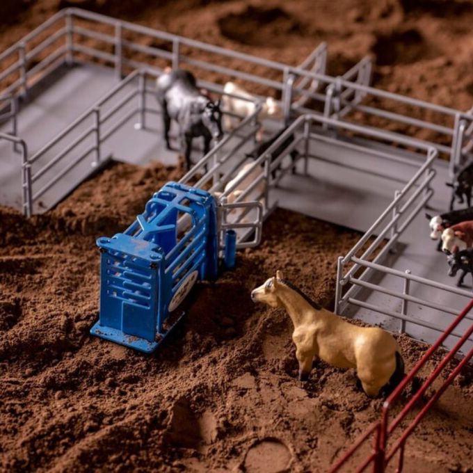 Little Buster Toys Roping Box | Toy Roping Arena for Kids | Rodeo Playset Accessory