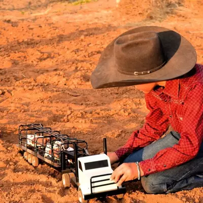 Little Buster Toy Rancher's Trucking Set