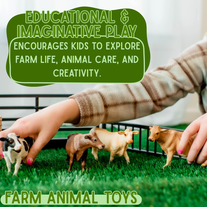 Dairy Cow Bundle | Hand-Painted Dairy Cows | Zaga Toys Farm Collection